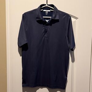 Men’s Navy Performance Polo Shirt - Men's Short Sleeve